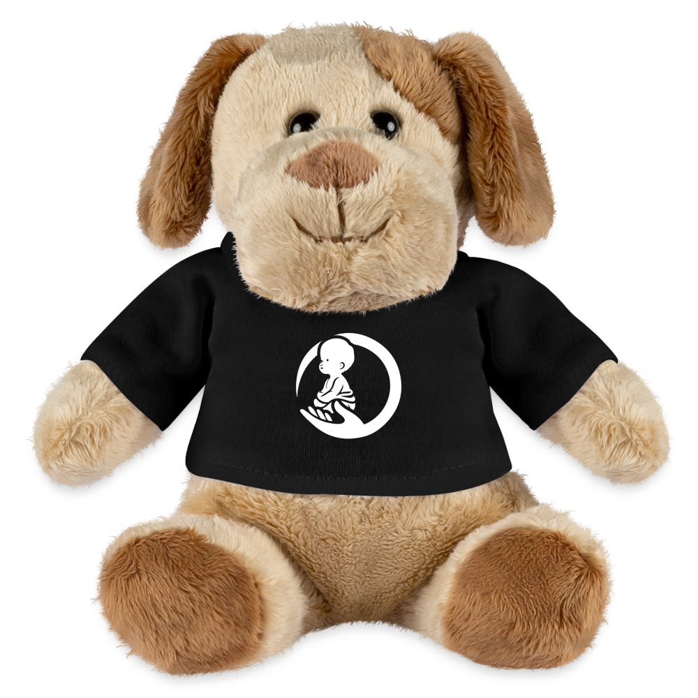 Little Marabous® MiniFeet Hund Helge – Kuschelfreund mit Herz - black