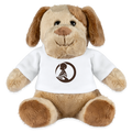 Little Marabous® MiniFeet Hund Helge – Kuschelfreund mit Herz - white