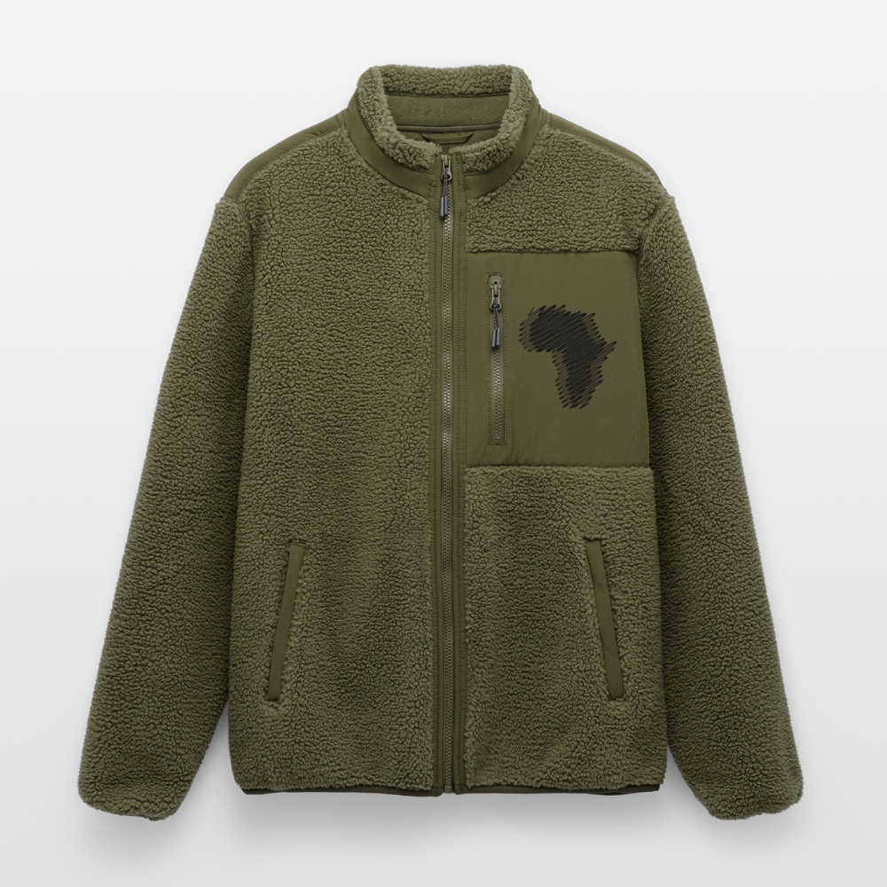 Little Marabous Legacy Fleece Jack - khaki