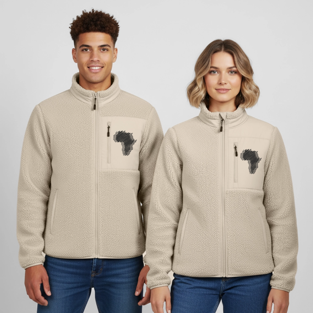 Little Marabous Legacy Fleece Jack - beige