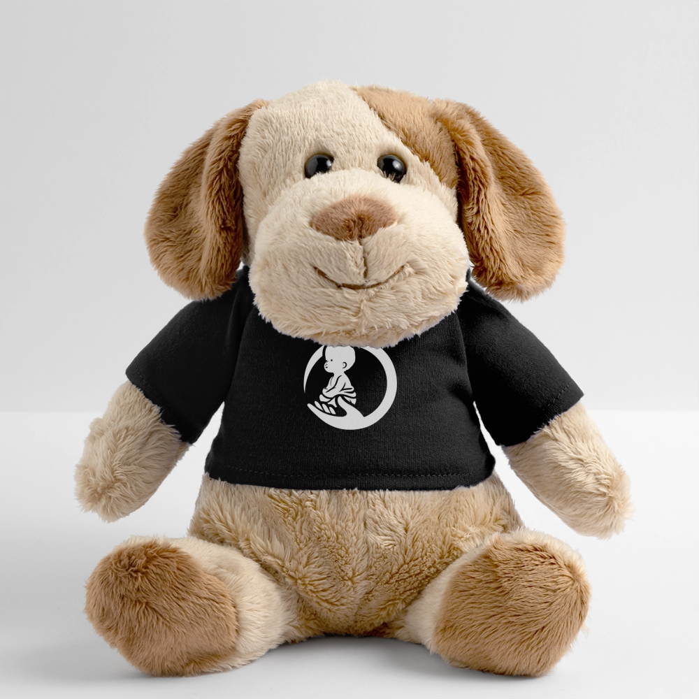 Little Marabous® MiniFeet Hund Helge – Kuschelfreund mit Herz - black