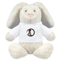 Little Marabous, MiniFeet, Kuschelhund, Plüschtier, Babygeschenk, Geschenk zur Geburt, Stofftier Hund, Kuscheltier, Babyshower Geschenk, Kinderzimmer Deko - white