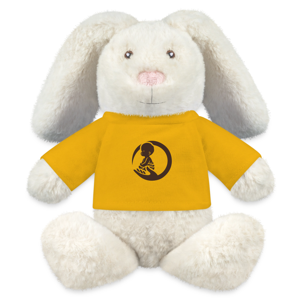 Little Marabous, MiniFeet, Kuschelhund, Plüschtier, Babygeschenk, Geschenk zur Geburt, Stofftier Hund, Kuscheltier, Babyshower Geschenk, Kinderzimmer Deko - sun yellow