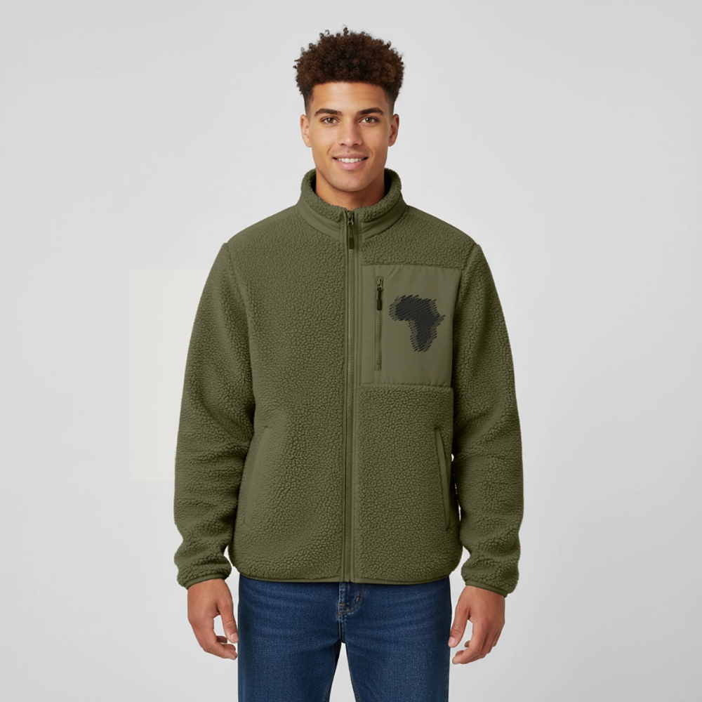 Little Marabous Legacy Fleece Jack - khaki