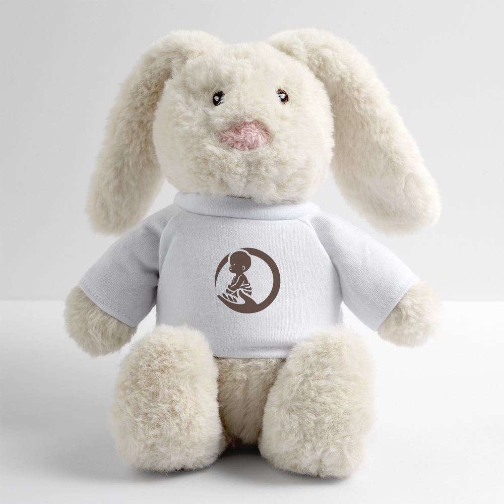Little Marabous, MiniFeet, Kuschelhund, Plüschtier, Babygeschenk, Geschenk zur Geburt, Stofftier Hund, Kuscheltier, Babyshower Geschenk, Kinderzimmer Deko - white